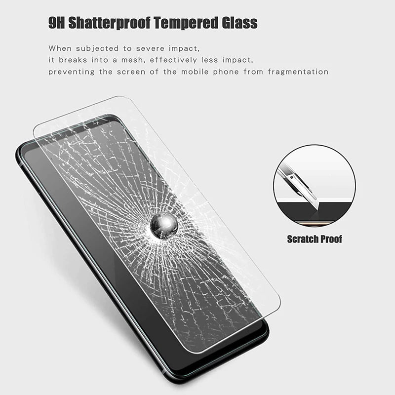 3PCS Tempered glass For Samsung A6 A7 A8 Plus A9 2018 A3 A5 A7 J3 J5 J7 2016 J4 J6 Screen Protector for Galaxy S20 S21 FE Glass
