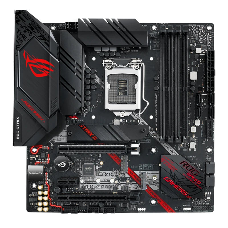 ASUS ROG STRIX B460-G GAMING motherboard Socket 1200 supports 10th Gen Core, Pentium Gold and Celeron CPU processors