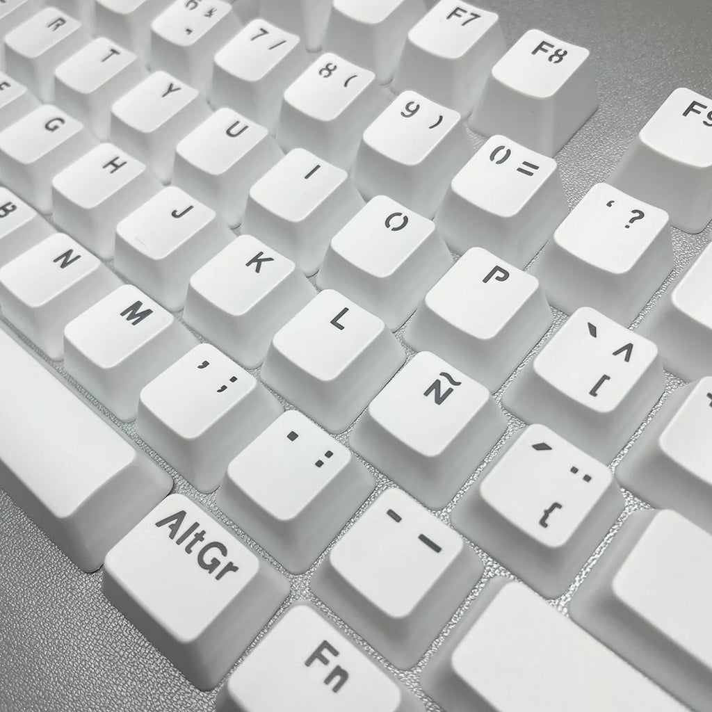 Russian Keycaps Spanish Arabic Korean Portuguese French German Thai Letters Translucent Keycaps For Cherry MX Switch 104 Key LK1