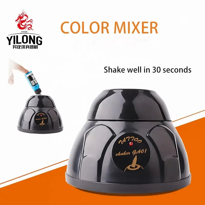 Mini Vortex Mixer Nails Polish Shaker Tattoo Pigment Ink Stirrer with Non-slip Base for Stir quickly Tattoo Ink