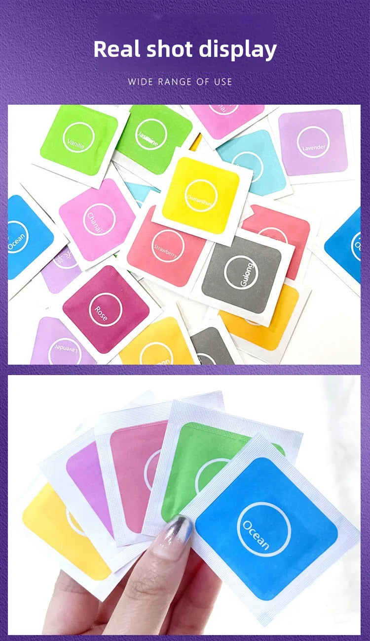 Car Air Freshener Replacement Tablet Flavor Supplement Solid Fragrance Scent Pads Perfume Refill for Air Vent Diffuser Purifier