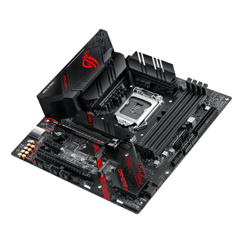 ASUS ROG STRIX B460-G GAMING motherboard Socket 1200 supports 10th Gen Core, Pentium Gold and Celeron CPU processors