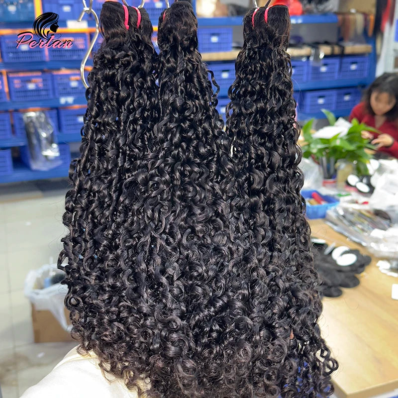 Indian Temple Natural Cuticle Aligned Virgin Vendor Weaving Wholesale Color Black Human Hair Raw Hair