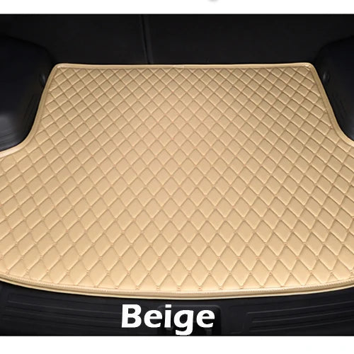 Car trunk mat for Infiniti Q50 Non-hybrid 2014 2015 cargo liner carpet interior accessories cover