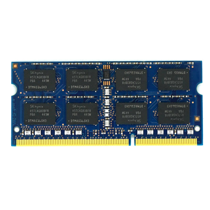 Hynix 10pcs Laptop RAM 4GB 8GB DDR3 DDR3L PC3 PC3L  8500S 10600S 12800S 1066MHz 1333MHz 1600MHz Laptop memory SO-DIMM