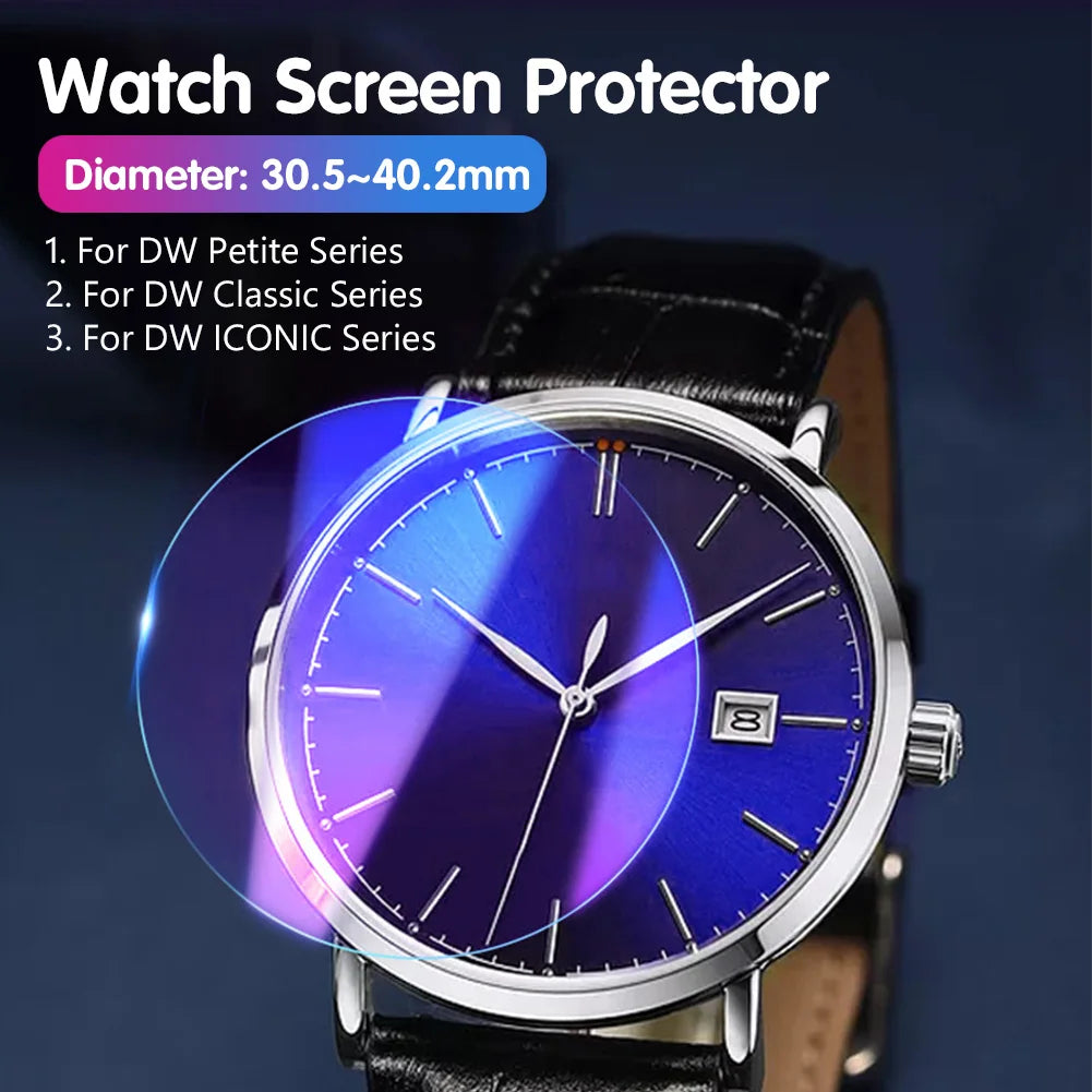 Tempered Glass Smart Watch Screen Protector Film 30.5 31 31.5 32 32.5 33 33.7 34 34.5 35 35.5 36 36.5 37 37.5 38 38.5 41 42mm