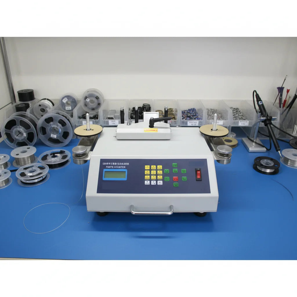 Electronic Automatic SMD Parts Component Counter with Adjustable Speed for Resistance IC Chip Inductance Capacitor Counting Tool