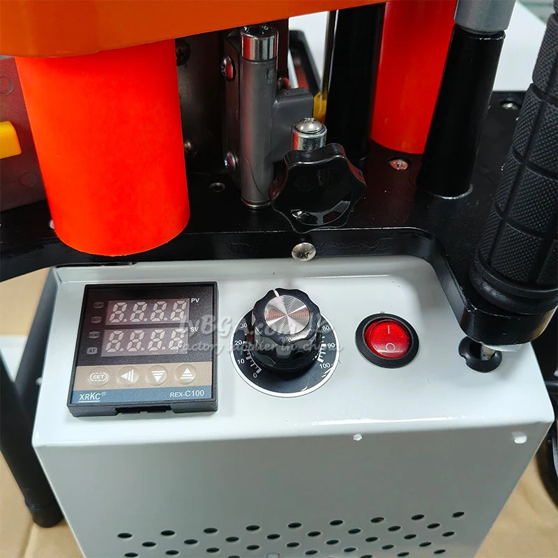 LY Edge Banding Machine ST300 Portable Two-Sided Gluing Edge Bander Equipment Electronic Speed Control for Woodworking PVC
