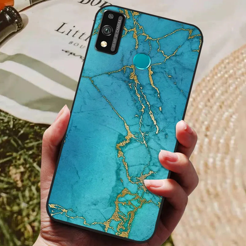 For Honor 9x lite Case Wolf Cartoon Silicon Soft TPU Back Cover For Huawei Honor 9X lite Phone Cases Honor9x Lite Fundas Coque