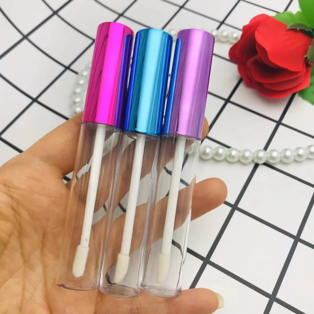 10/30/50/100pcs 10ml Empty Mascara Tubes DIY Lipgloss Containers  Eyeliner Bottle Lipstick Cosmetic Packaging Cans Wholesale