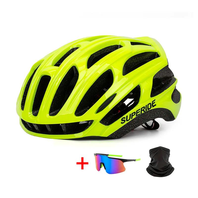 SUPERIDE Men Women Road Bike Mountain Bike Helmet Sports Aero Racing Cycling Helmet Anti-impact TRAIL DH MTB Bicycle Helmet
