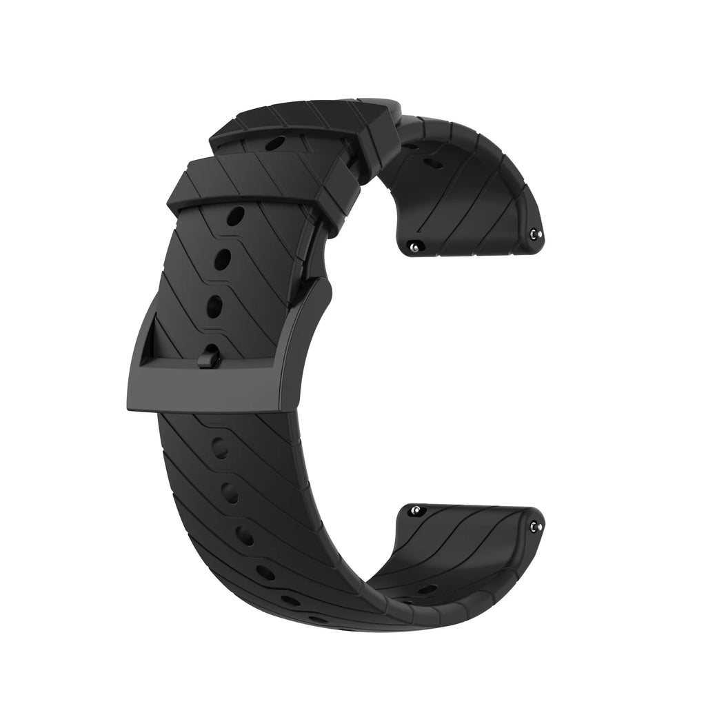 24mm Soft Silicone Watchband for SUUNTO9/9 Baro Strap Replacement  Wristband for SUUNTO D5 Sports Bracelet  New SmartWatch Band