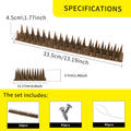 Plastic Bird Spikes for Pest Control 12 Pack 20 Pack Bird Deterrent Spikes Safe  Effective Anti Roosting Spikes