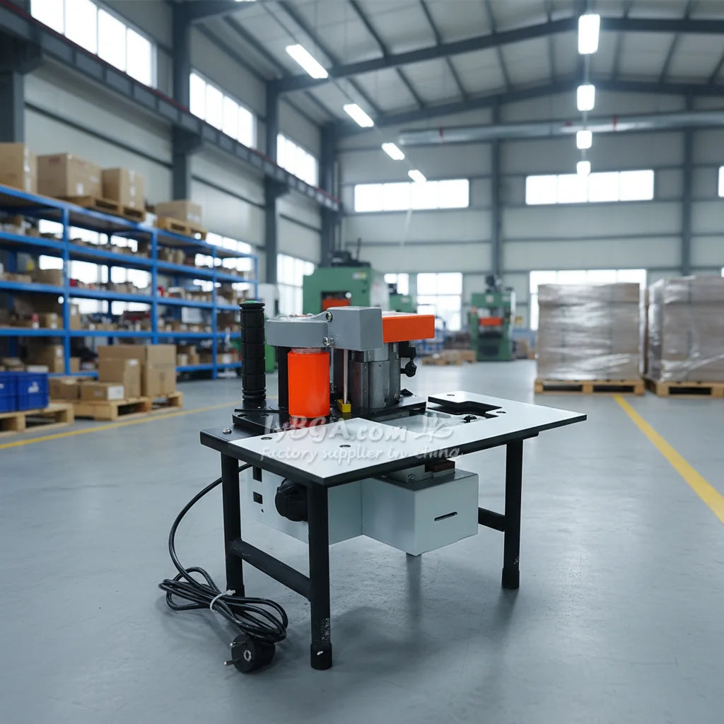 LY Edge Banding Machine ST300 Portable Two-Sided Gluing Edge Bander Equipment Electronic Speed Control for Woodworking PVC