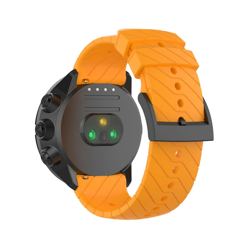 24mm Soft Silicone Watchband for SUUNTO9/9 Baro Strap Replacement  Wristband for SUUNTO D5 Sports Bracelet  New SmartWatch Band