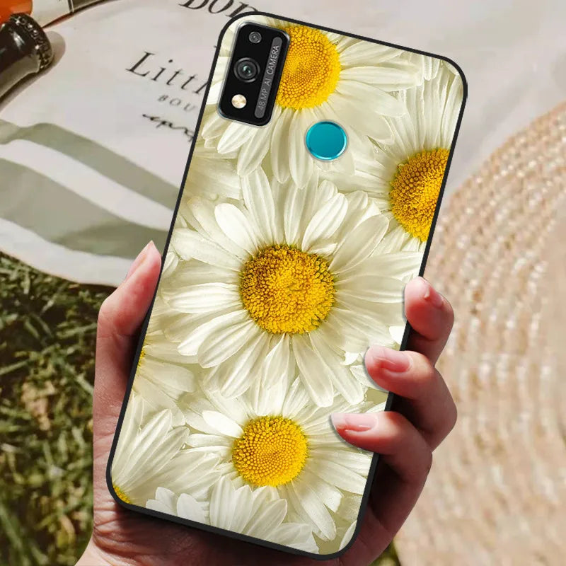 For Honor 9x lite Case Wolf Cartoon Silicon Soft TPU Back Cover For Huawei Honor 9X lite Phone Cases Honor9x Lite Fundas Coque