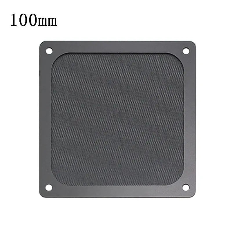 Magnetic Dust Filter Dustproof Mesh Fan Cover Net Grill Guard with Hole for PC Computer Case Cooling Fan Accessories