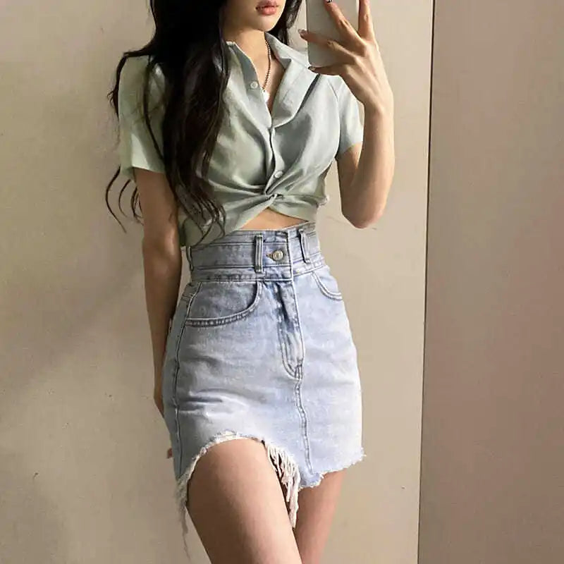 Blouses Women Turn-down Collar Casual Tender Ladies Female Elegant Girls Student Streetwear Fashion Ulzzang Stylish Blusas Top