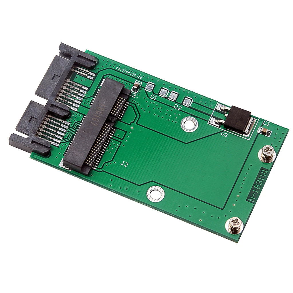 Prettyia   mSATA   SSD   HHD   to   1 . 8   inch   7 + 9   Micro   SATA   Adapter   PCB   Board