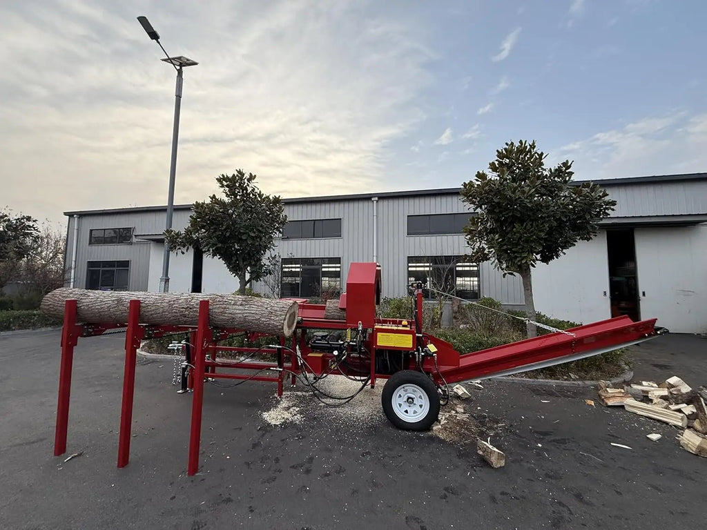 Heavy-Duty 35T Firewood Processor for Efficient Wood Cutting Machine Commercial Wood Processor in North of America