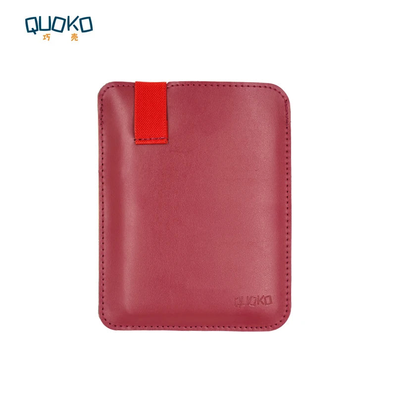 Anti falling style super slim sleeve pouch cover,microfiber leather E-Book sleeve case for Kobo glo HD 6"
