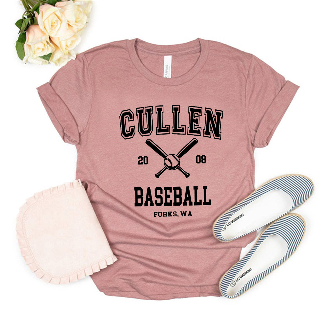 Twilight T Shirt Forks T-shirt Cullen Baseball Shirt Unisex Women Men Tshirts Graphic Tee Streetwear Women Top Crewneck Tshirts