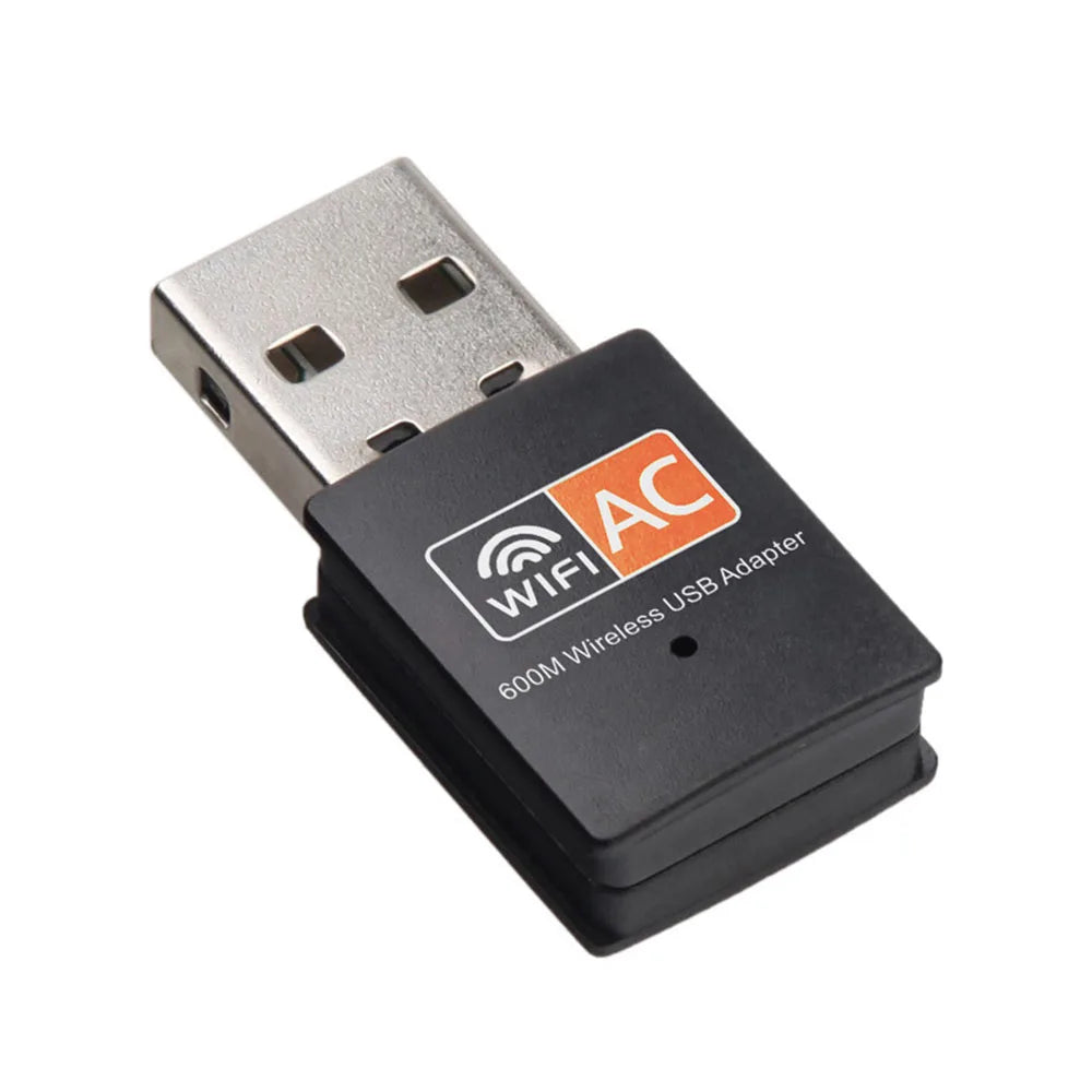 USB WiFi Adapter 600Mbps 2.4G 5G WiFi Antenna Dual Band 802.11b/n/g/ac Mini Wireless Computer Network Card Receiver