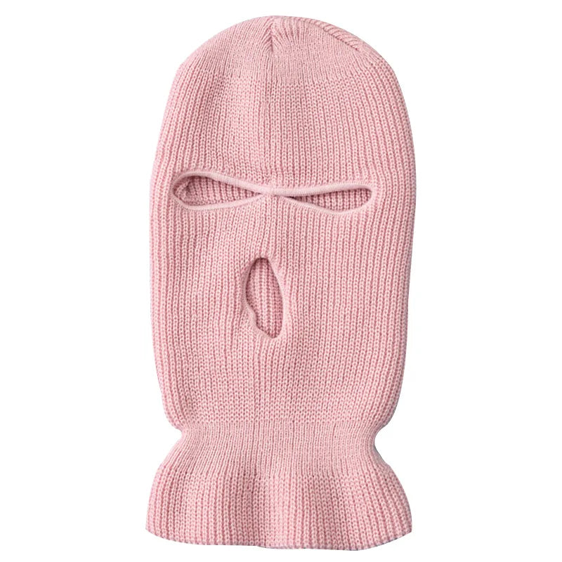 Winter Army Tactical Mask 3 Hole Full Face Mask Ski Mask Winter Cap Balaclava Motorbike Motorcycle Helmet Full Helmet