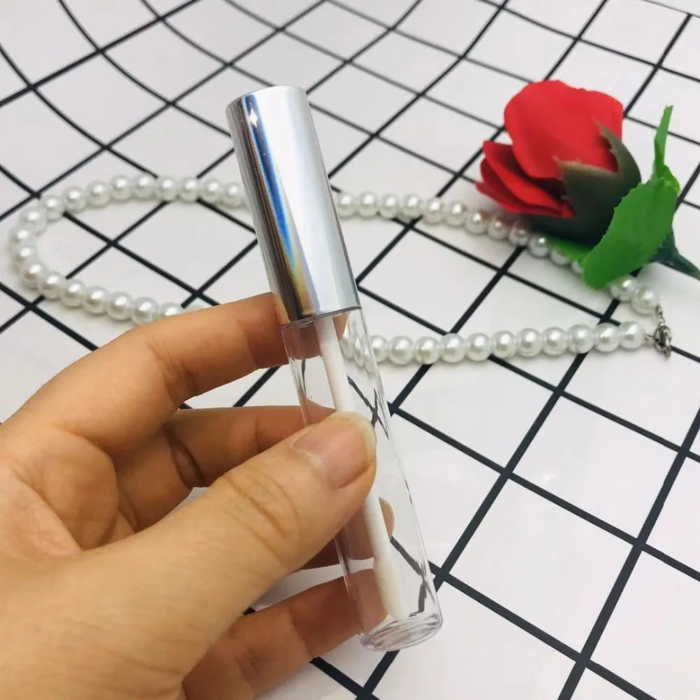 10/30/50/100pcs 10ml Empty Mascara Tubes DIY Lipgloss Containers  Eyeliner Bottle Lipstick Cosmetic Packaging Cans Wholesale