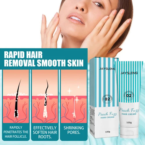 Jaysuing Lip  Gentle Non-Irritating Facial Cream Smooth And Delicate Skin Hair Removal