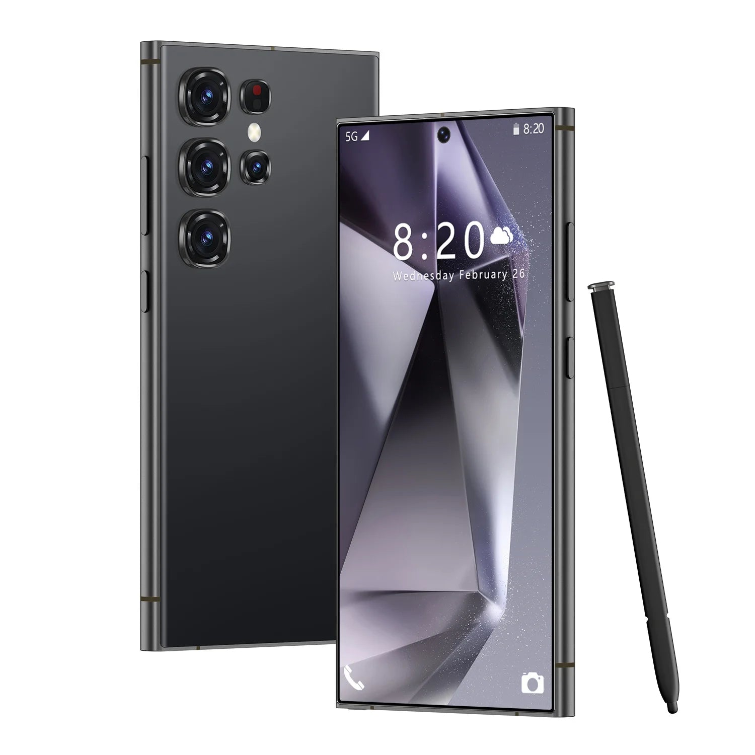 Chinooe Telephone Portable S25 Ultra 16+1TB Unlocked 5G Android 13 Multi-language Octa Core HD Display CDMA 108MP Rear LTE