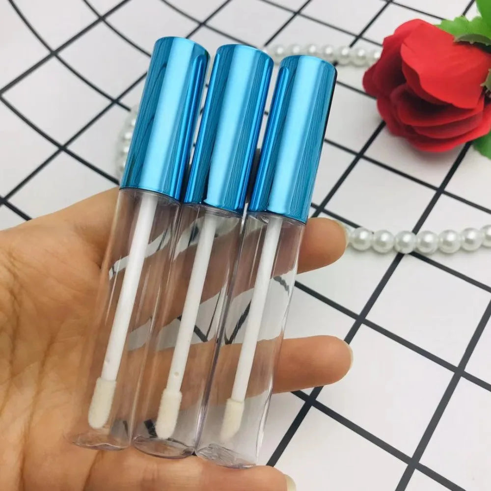 10/30/50/100pcs 10ml Empty Mascara Tubes DIY Lipgloss Containers  Eyeliner Bottle Lipstick Cosmetic Packaging Cans Wholesale
