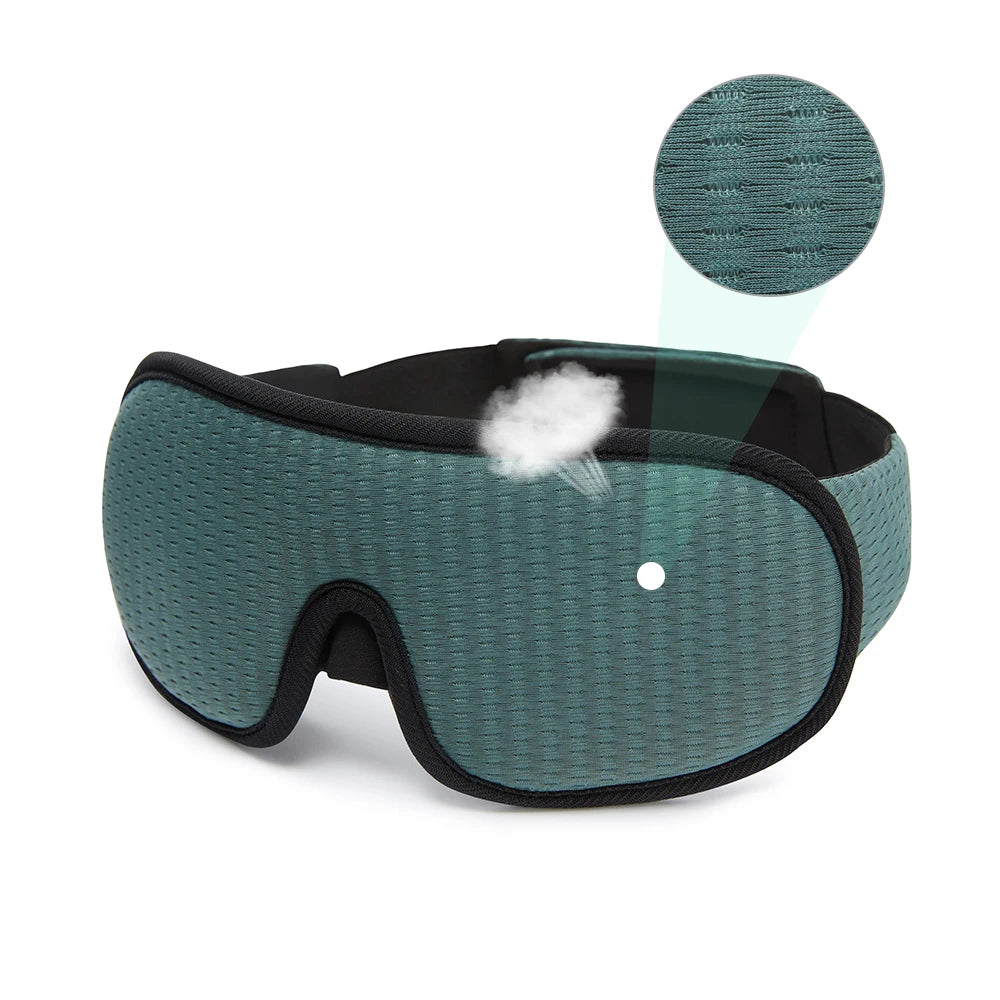 Breathable 3D Sleeping Mask Block Out Light Sleep Mask For Eyes Slaapmasker Eye Shade Blindfold Sleeping Aid Face Mask Eyepatch