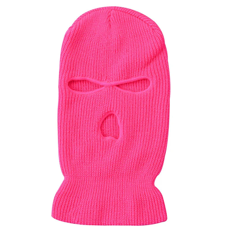 Winter Army Tactical Mask 3 Hole Full Face Mask Ski Mask Winter Cap Balaclava Motorbike Motorcycle Helmet Full Helmet