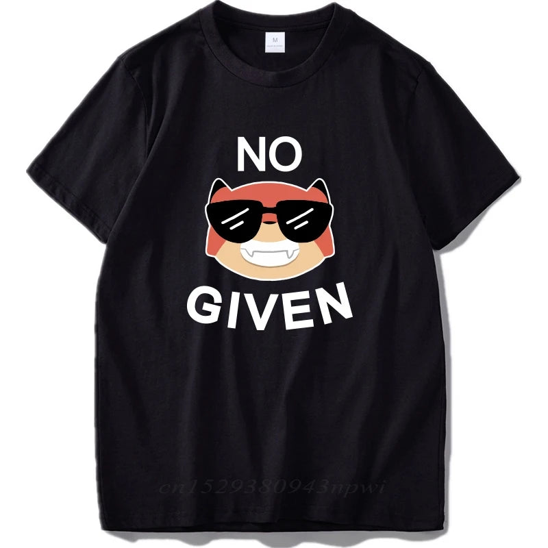 Fox T shirt Men EU Size This Is My Human I'm Really A Fox Funny Cute Animal Black 100% Cotton Tshirt Slim Fit Streetwear