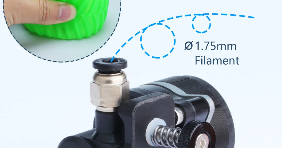 Trianglelab(Genuine Authorized) Orbiter Extruder V1.5 Full Version With MOTOR for  Compatible DDE-O PLA PEI TPU ABS