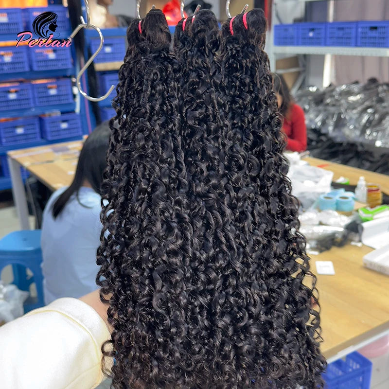 Indian Temple Natural Cuticle Aligned Virgin Vendor Weaving Wholesale Color Black Human Hair Raw Hair