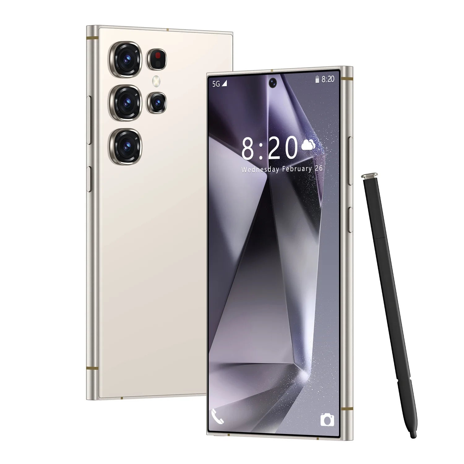 Chinooe Telephone Portable S25 Ultra 16+1TB Unlocked 5G Android 13 Multi-language Octa Core HD Display CDMA 108MP Rear LTE