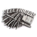 YonbaoDY  electrician Belt buckle 4cm width  waistband DIY Accessories Pliers screwdriver tool pattern