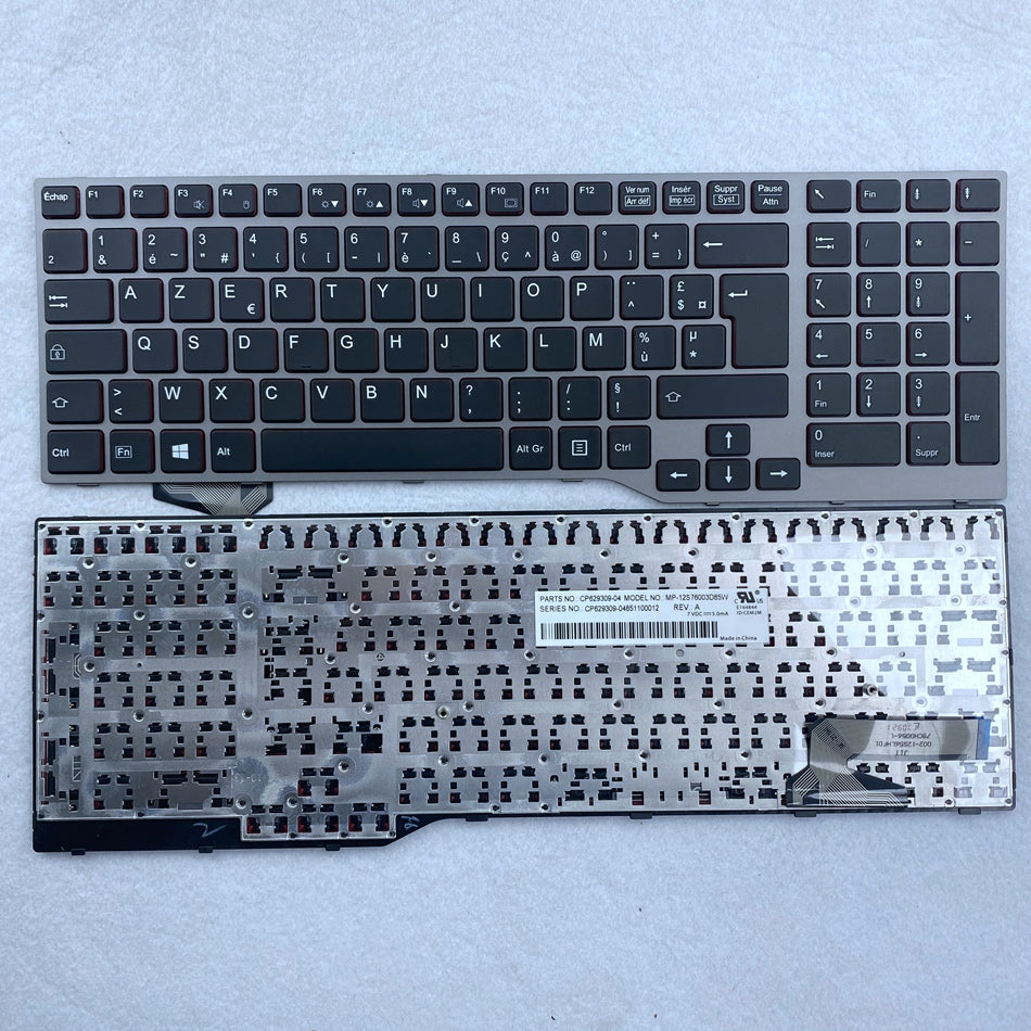 French Azerty Keyboard For Fujistu E754 Lifebook E753 E756 E557 E554 E556 CELSIUS H730 H760 H77 Series Fr Layout