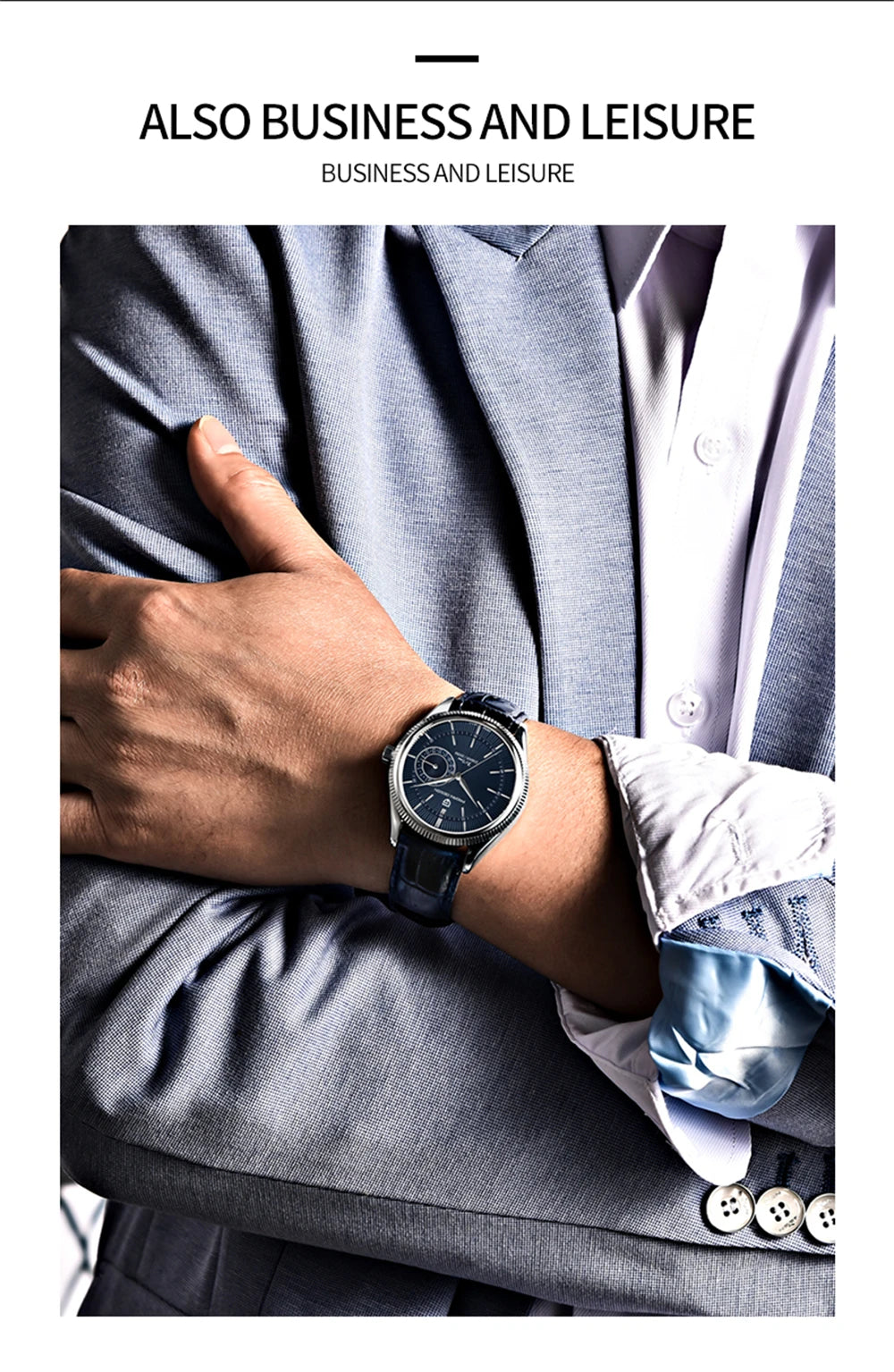 PAGANI DESIGN 2026 Men's Watches Automatic Watch Men Sapphire Quartz Wristwatches Chronograph 10Bar Waterproof Relogio Masculino