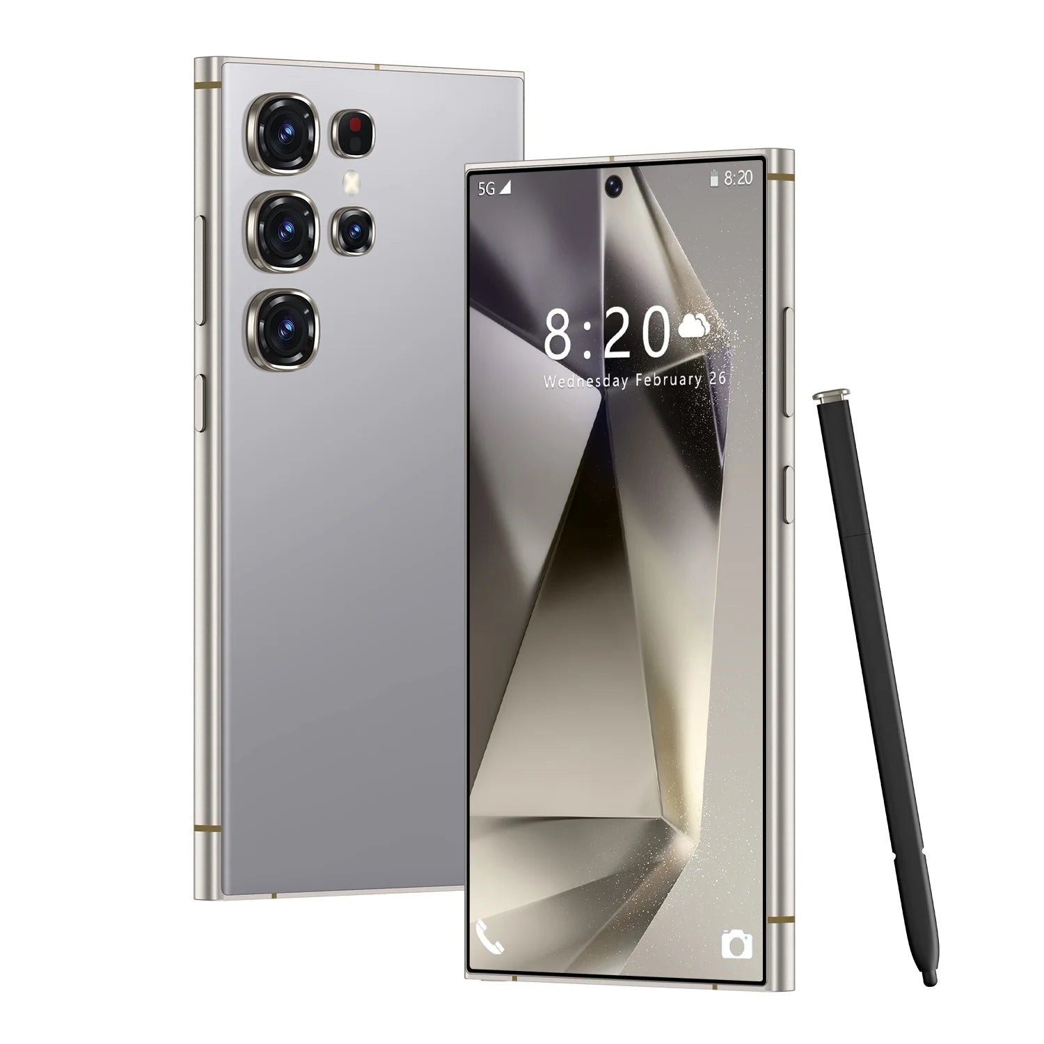 Chinooe Telephone Portable S25 Ultra 16+1TB Unlocked 5G Android 13 Multi-language Octa Core HD Display CDMA 108MP Rear LTE