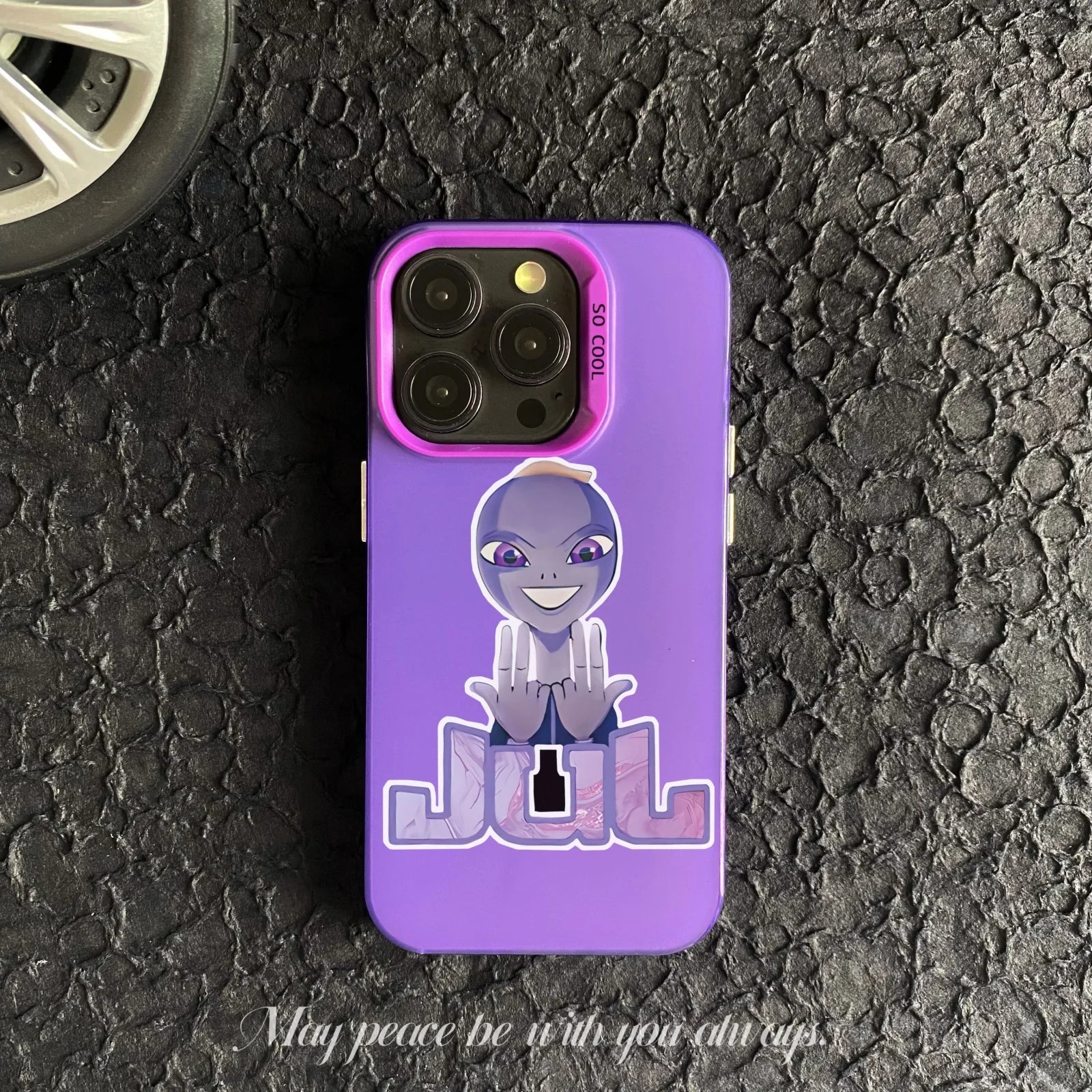 Stylish Telephone Coque Jul for iPhone 7 8 Xs Xr 11 12 13 14 15 16 Pro Max Designer Phone Case Hull