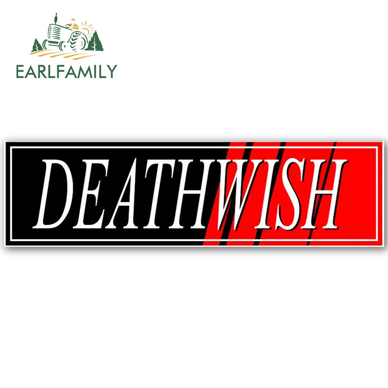 EARLFAMILY 13cm Anime Slap Car Accessories Stickers Campervan Decal Car Refrigerators Vinyl Motorcycle Sunscreen Decals Decor