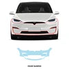 23-Year-Old Model X Glossy TPU PPF Pre-Cut Car Paint Protection Film Self-Repairing Anti-Yellowing Material UV Proof for Body
