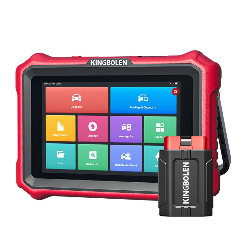 US EU Warehouse KINGBOLEN K8 PRO All System Diagnostic Scan Tool Bi-Directional CAN-FD OBD2 Scanner 34 Reset ECU Coding