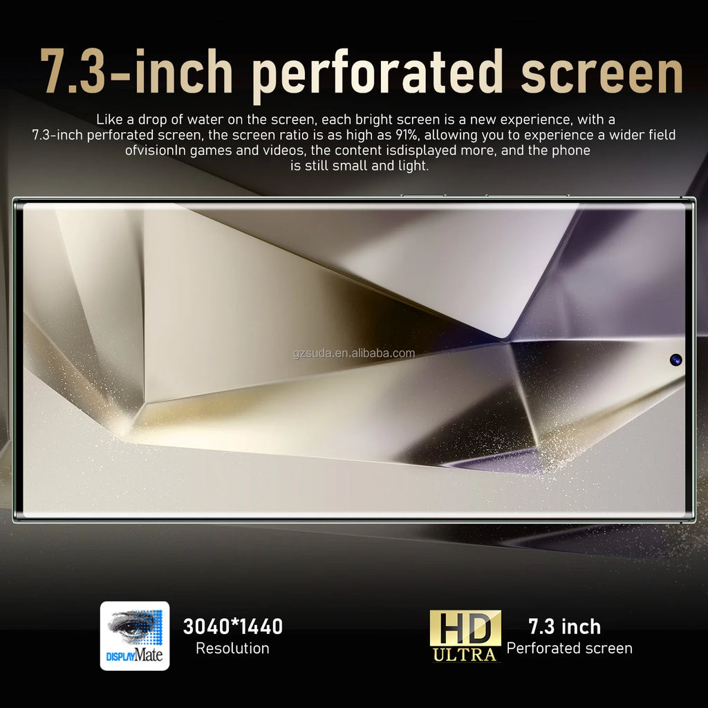 Factory Price Note 30 Ultra Smartphone 7.3 Inch AMOLED Screen Telephone Smartphone 5G Cellphone Large Screen HD Camera