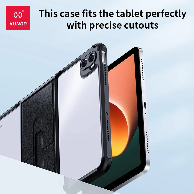 Xundd For Xiaomi Pad 6 Pro Tablet Case, For Xiaomi Mi Pad 5 6 Pro Holder Case Shockproof Bumper Tablet Cover