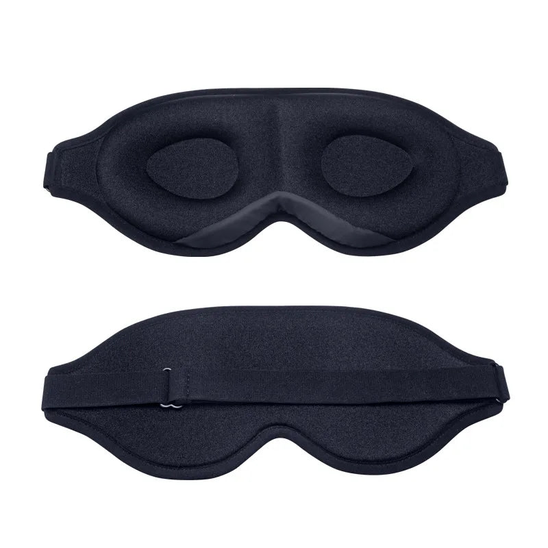 3D Memory Foam Silk Sleep Mask Soft Women Men Eye Patches Comfort Three Dimensional Design Face Mask Eyeshade Night Breathable