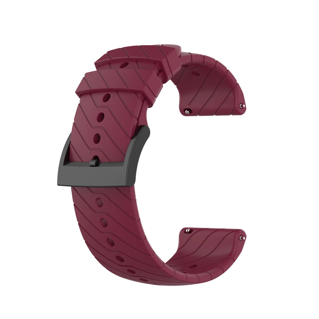 24mm Soft Silicone Watchband for SUUNTO9/9 Baro Strap Replacement  Wristband for SUUNTO D5 Sports Bracelet  New SmartWatch Band